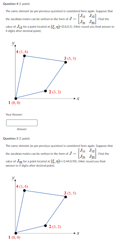 Solved Question 4 (1 point) The same element (as per | Chegg.com