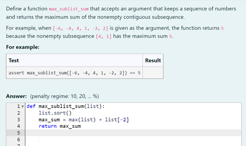 Solved (python) need help!!! I want to know what is wrong | Chegg.com