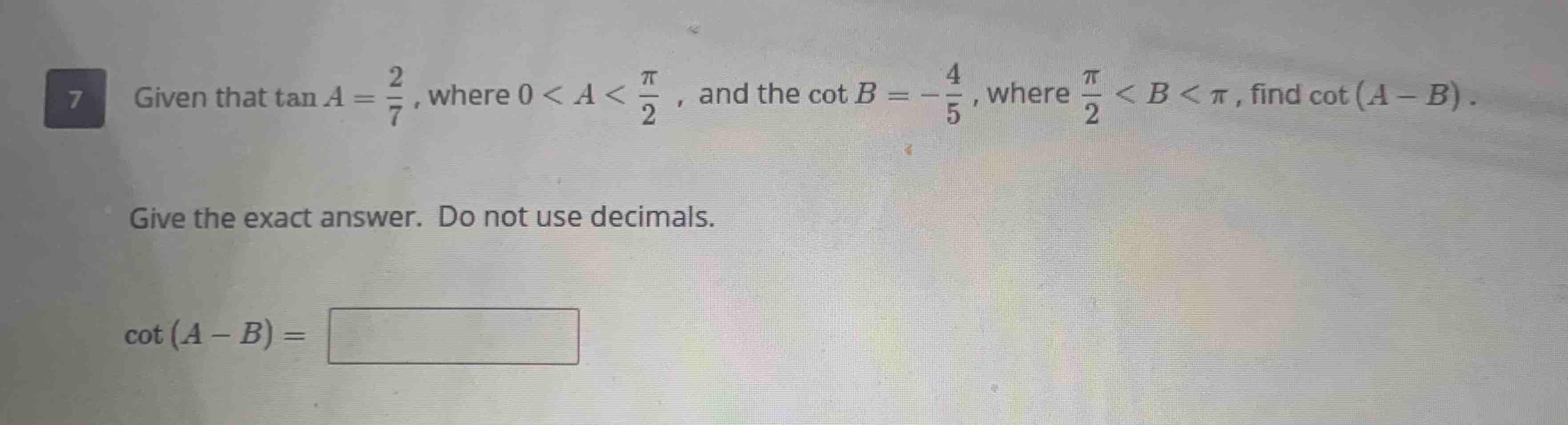 Solved 6 If working with the right side, which would be an | Chegg.com