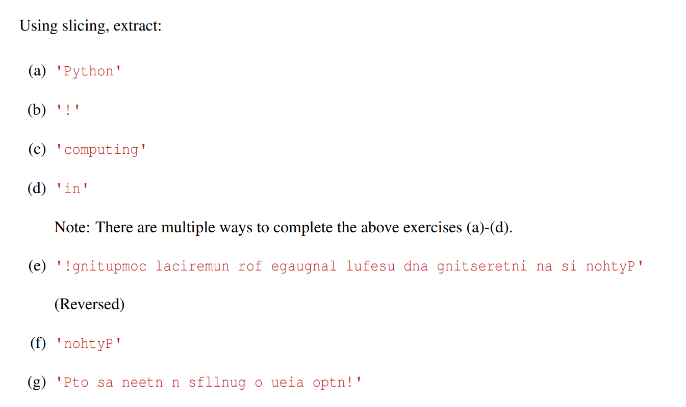 Solved Input the variable ex 'Python is an interesting and | Chegg.com