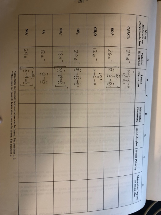 Molecular Modeling and Lewis Structures Lab Answers - Terrence-has-Barker