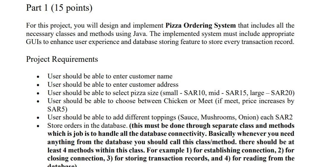 Solved use java (use GUI) please write code line by line | Chegg.com