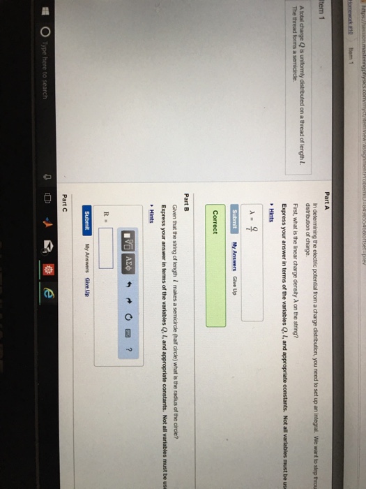 Solved k10 Item 3 Item 3 Part A A disk of radius a has a