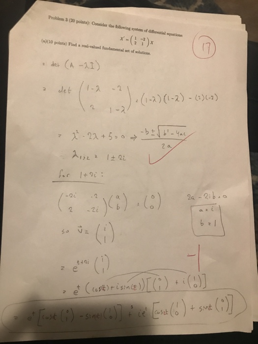 Solved Problem 3 (20 pointa);: Consider the following system | Chegg.com