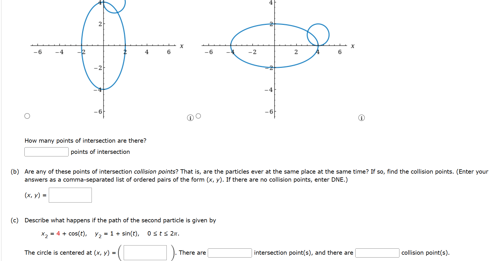 Solved Suppose that the position of one particle at time t | Chegg.com