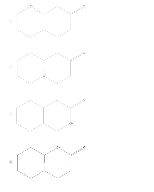 Solved Which of the following intermediates is kinetically | Chegg.com
