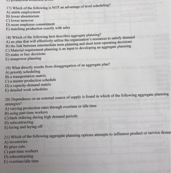 Solved Which of the following is NOT an advantage of level