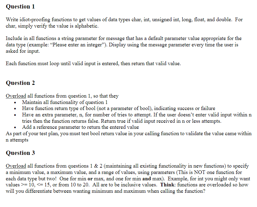 Solved PLEASE READ: Im asking for questions 2 and 3 to | Chegg.com