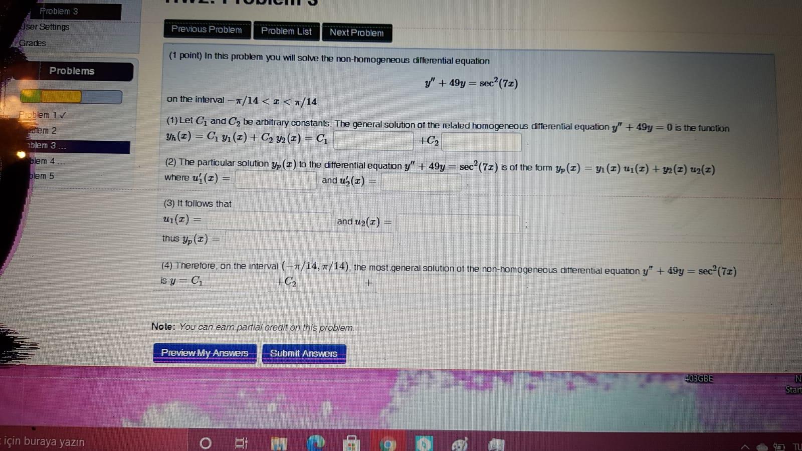 Solved Problem s User Settings Previous Problem Problem List | Chegg.com