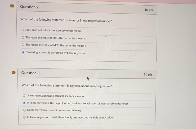 Solved D Question 8 10 pts The value of correlation | Chegg.com