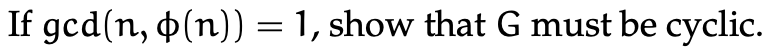 3. Let ϕ(n) Denote Euler's 