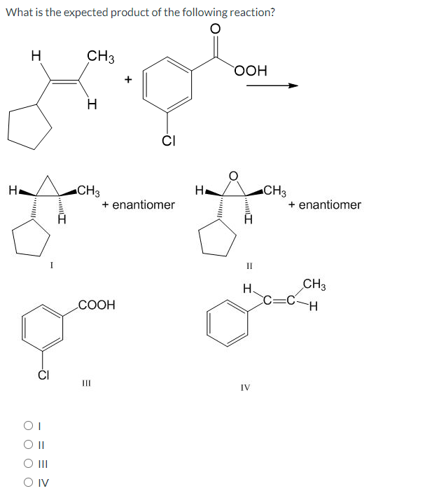 Solved What is the expected product of the following | Chegg.com