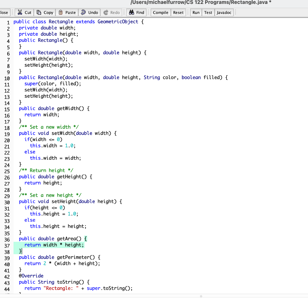 Solved Using java and the code already given, solve the | Chegg.com