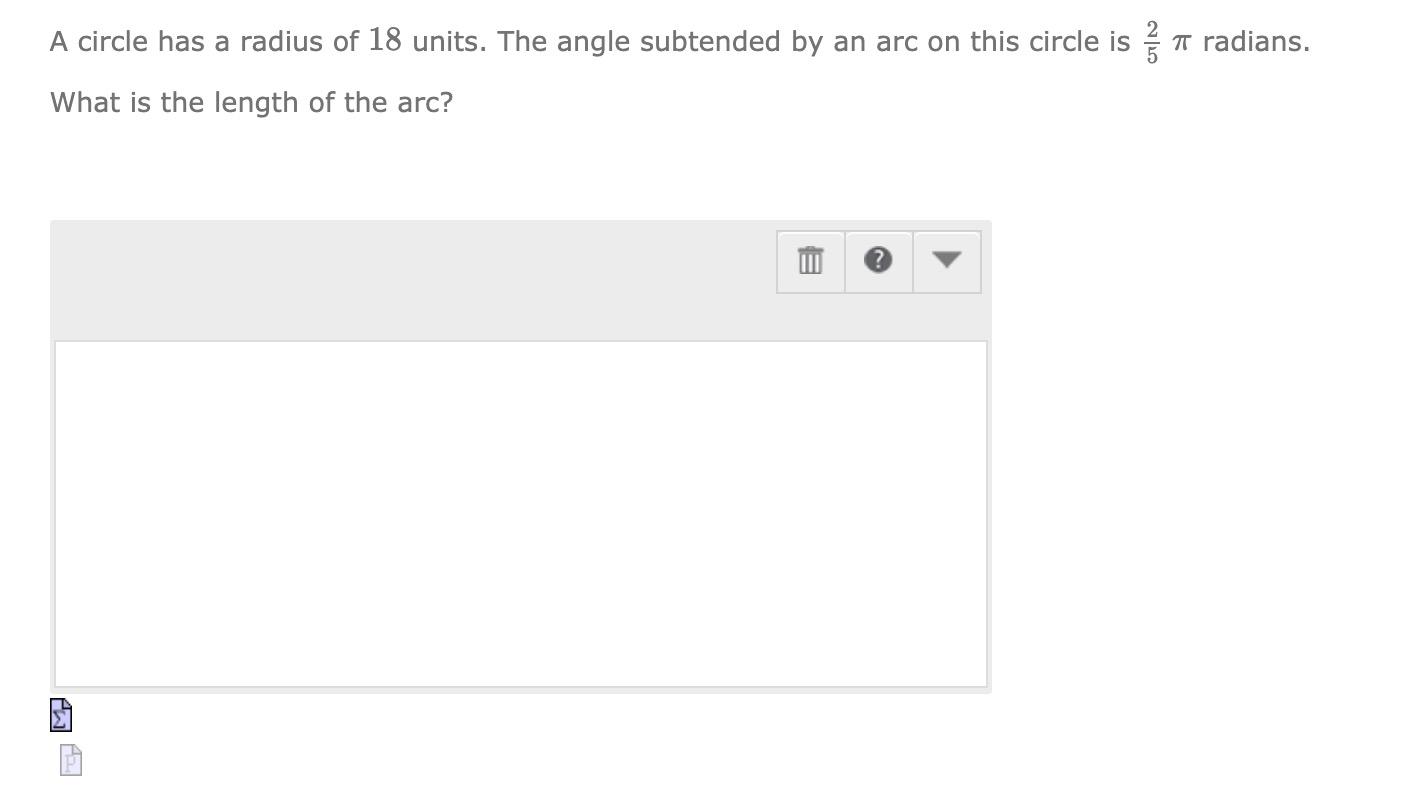 what is the area of a circle with radius 18 units