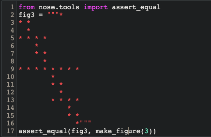 Solved Examine this pattern of asterisks and spaces and | Chegg.com