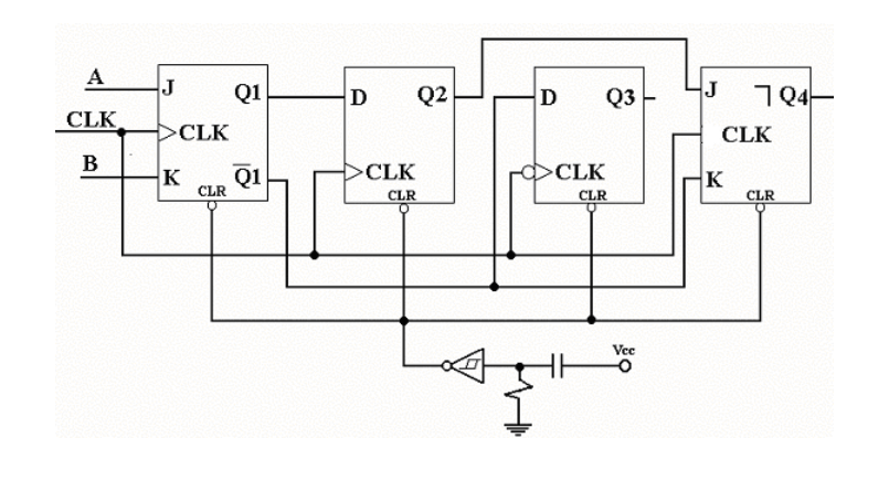 Solved For the following circuit, complete the attached time | Chegg.com