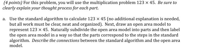 Solved For this problem, you will use the multiplication | Chegg.com