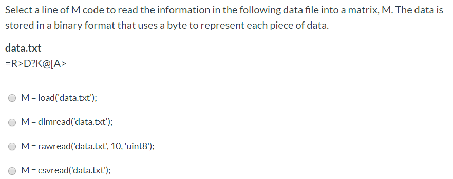 Solved Select a line of M code to read the information in | Chegg.com