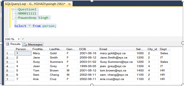 Solved Use the database above to solve the SQL below: 1. | Chegg.com