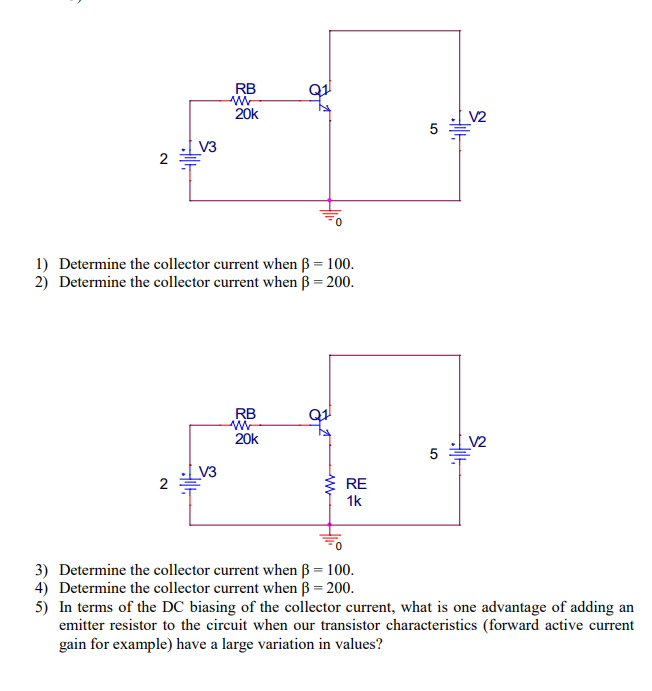 Solved In all problems BJT Problems, you may assume that