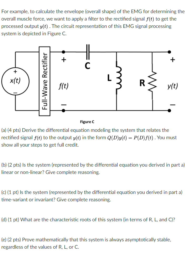 For Example To Calculate The Envelope Overall Chegg Com