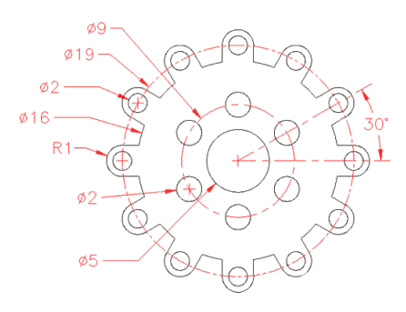Solved Use SOLIDWORKS to design the above profile showing | Chegg.com