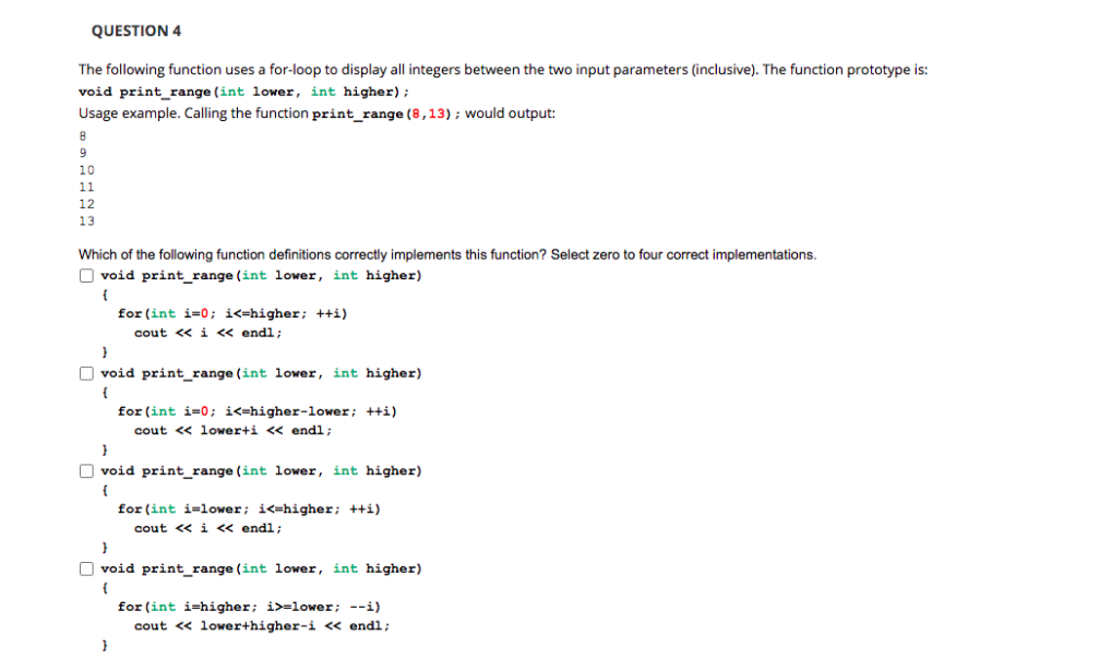 Solved QUESTION 12 Given: bool a=false; int b=0; int c=23; | Chegg.com