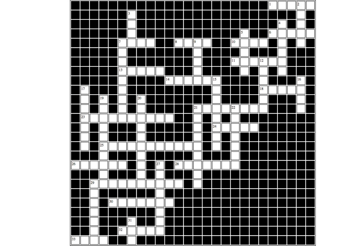 Solved Question 7 Crossword Puzzle Using the crossword Chegg com