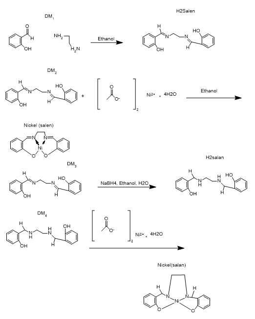 Solved H2Salen DM . н но od NH, , Ethanol ОН он см. но | Chegg.com