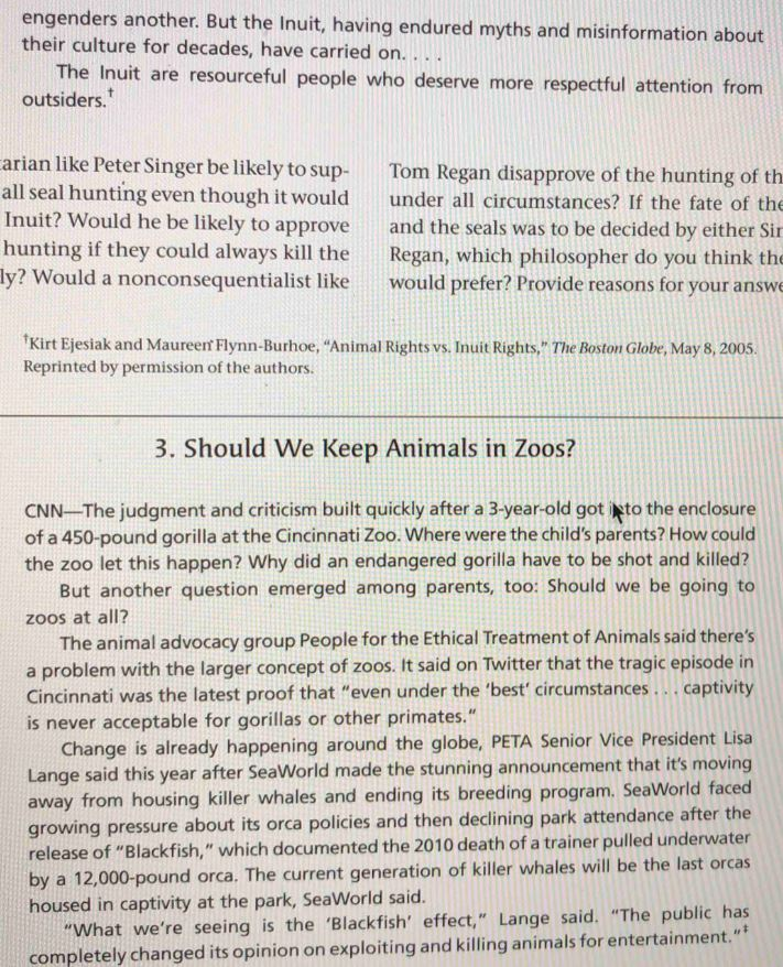 animal rights thesis