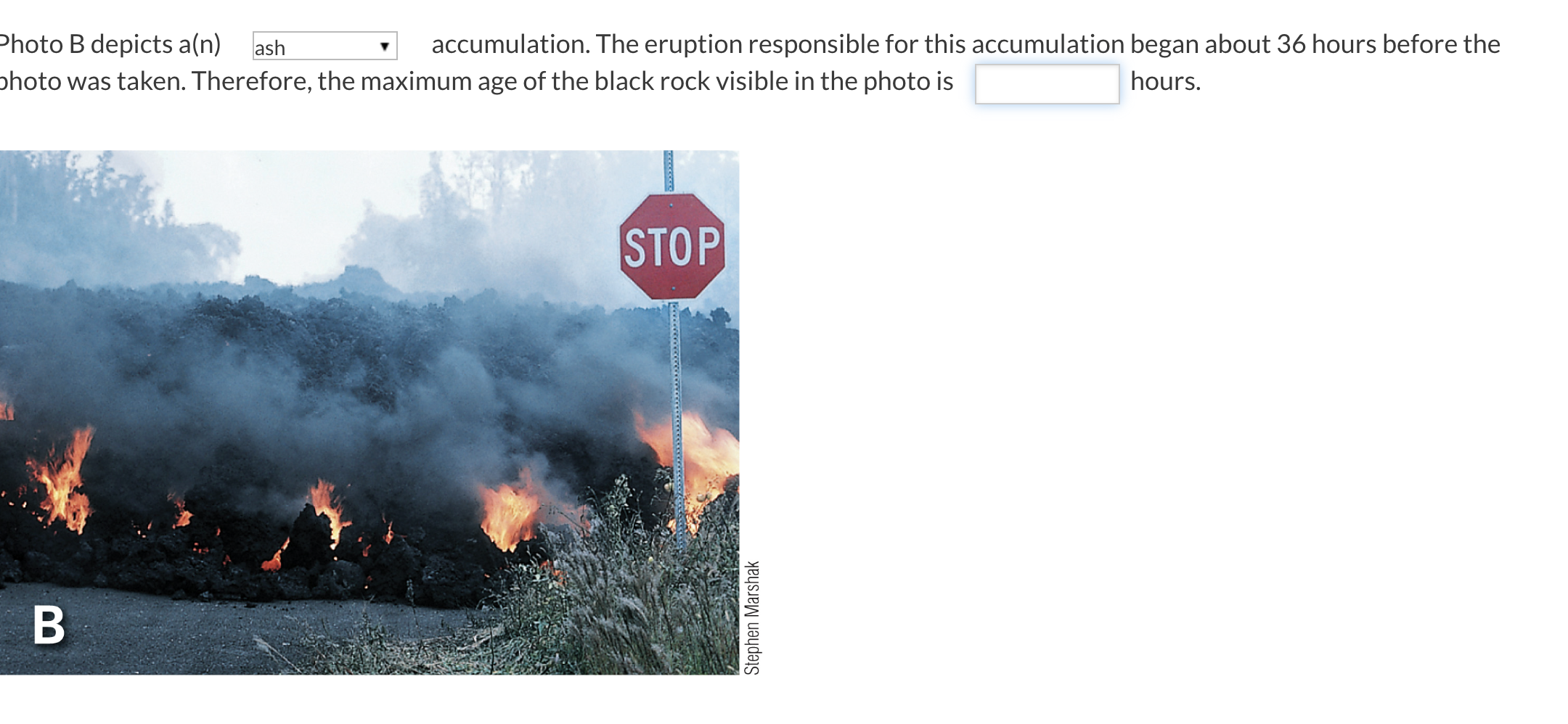 solved-hoto-b-depicts-a-n-accumulation-the-eruption-chegg