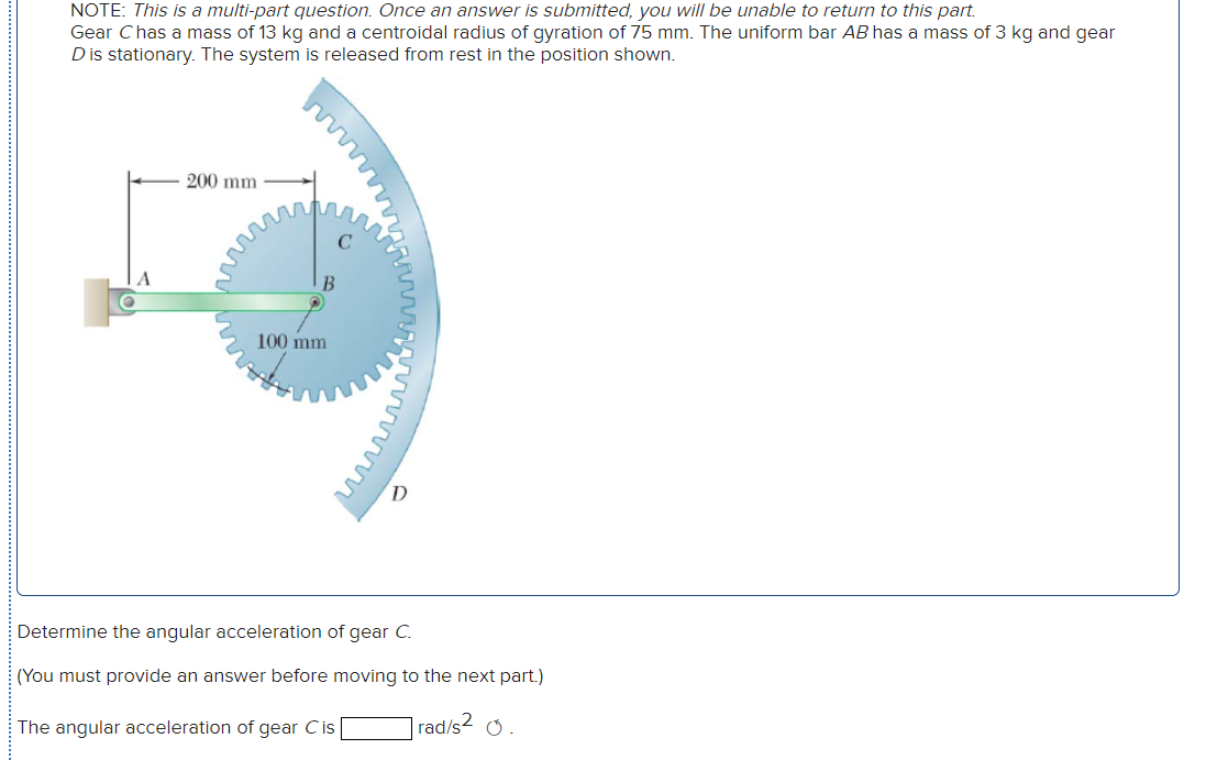 Solved NOTE: This is a multi-part question. Once an answer | Chegg.com