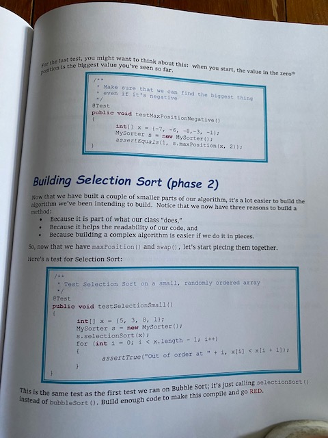 Solved Setting Things Up We're going to build one class that | Chegg.com