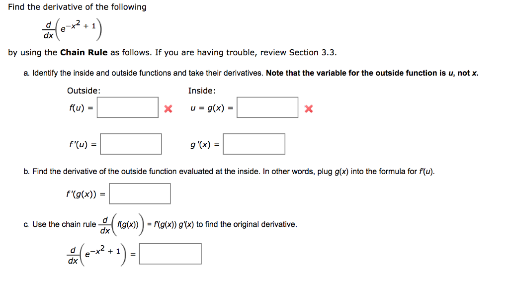 Solved Find the derivative of the following + 1 dx by using | Chegg.com