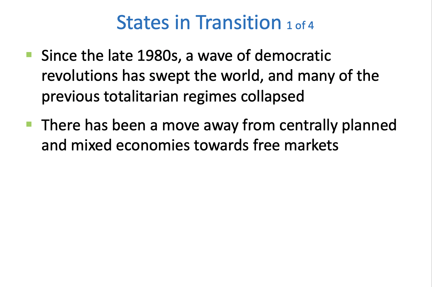 This Discussion Explores The Political And Economic | Chegg.com