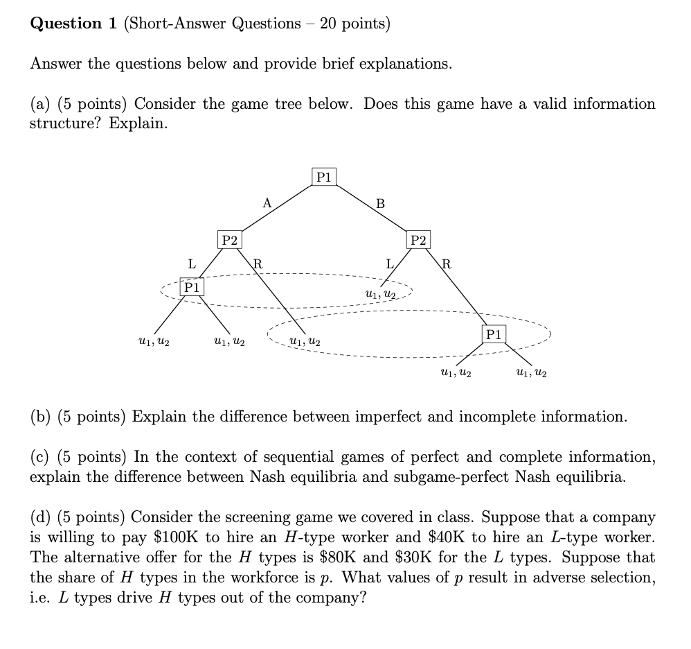 Difference between imperfect 2025 and incomplete information