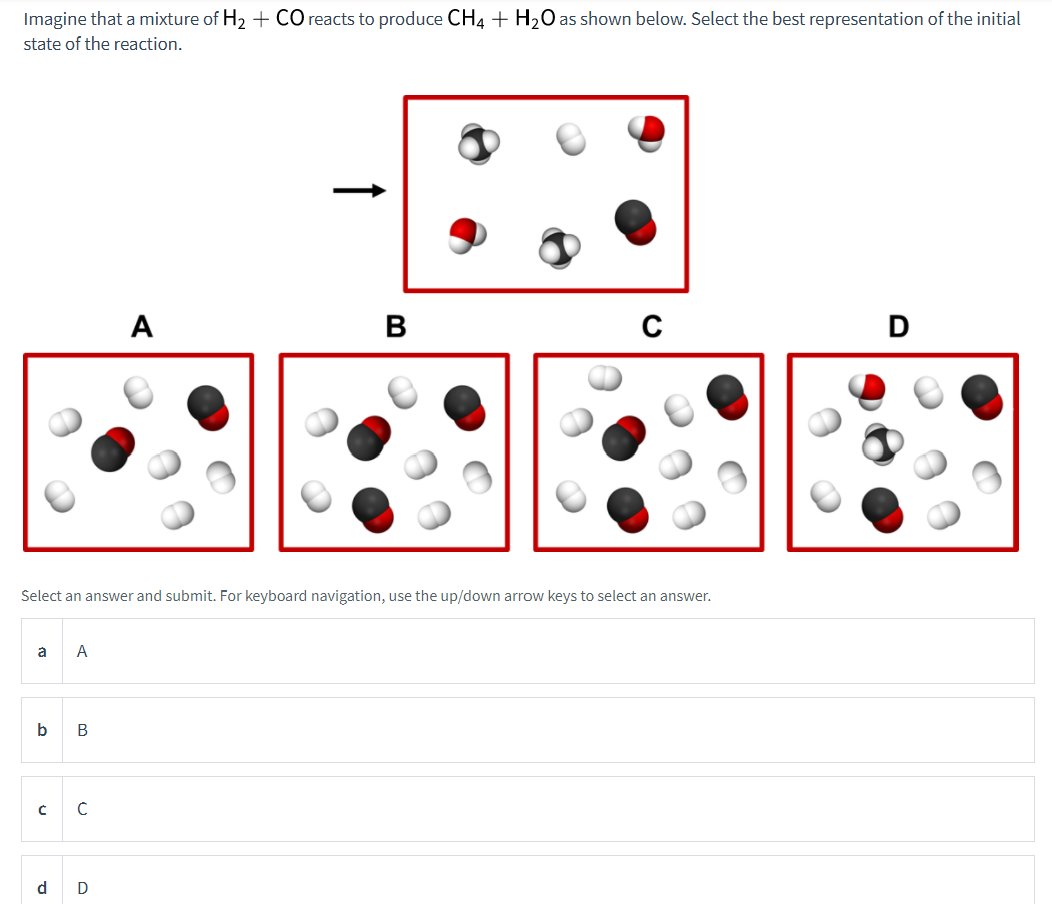 Solved Imagine That A Mixture Of H2 Co Reacts To Produce Chegg Com