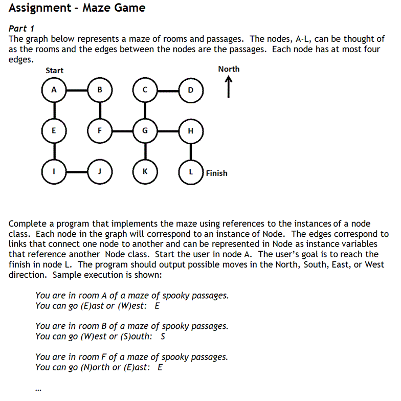 Solved C++ Maze Game Problem Modify the functions in the | Chegg.com