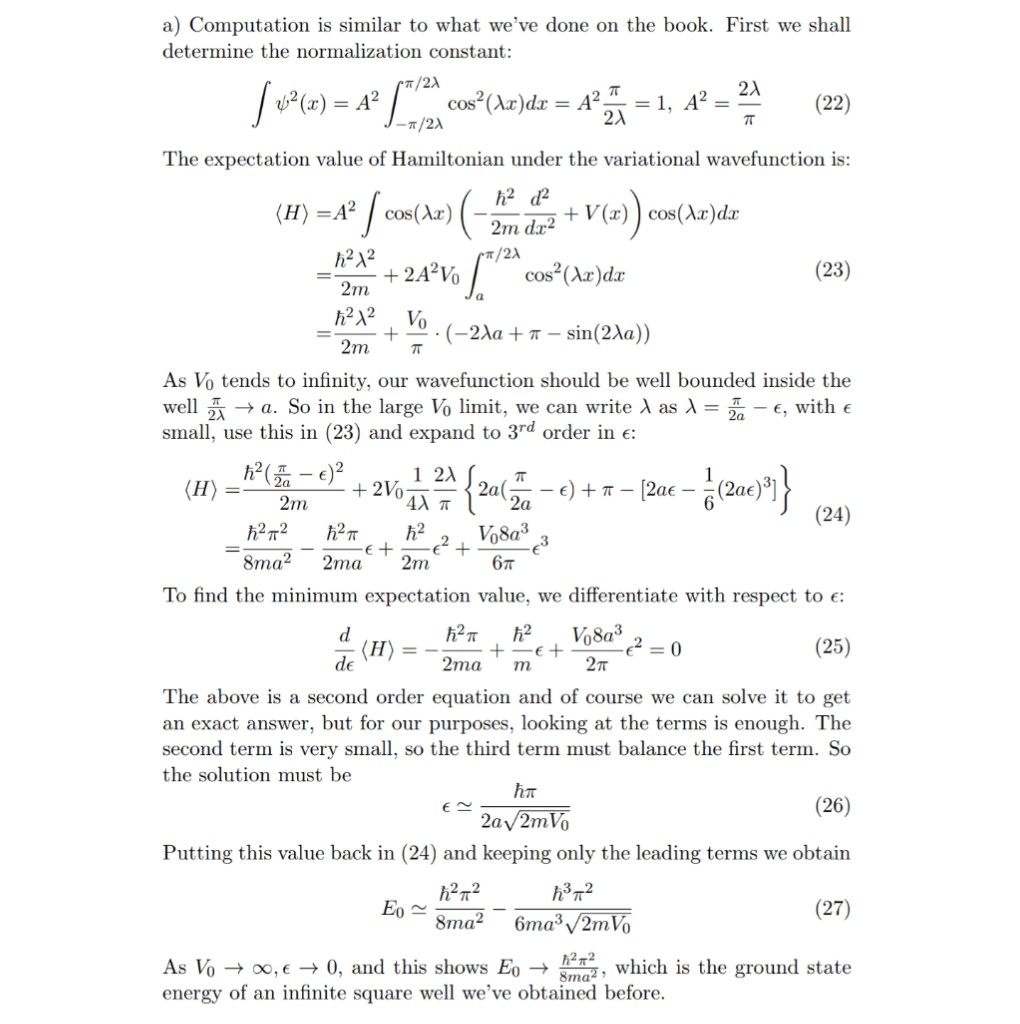 Solved Problem 2: To vary or to perturb? The great shootout. | Chegg.com