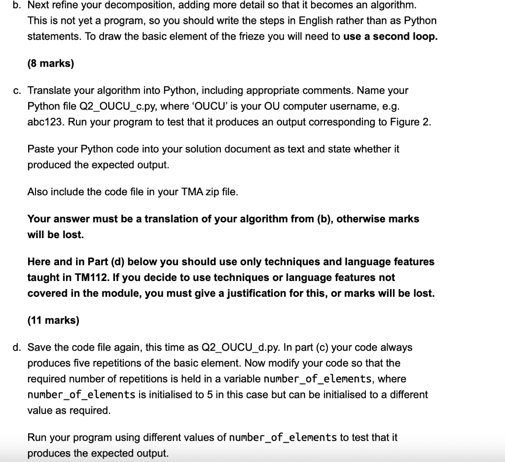 Solved a. Provide a top-level decomposition of the problem | Chegg.com