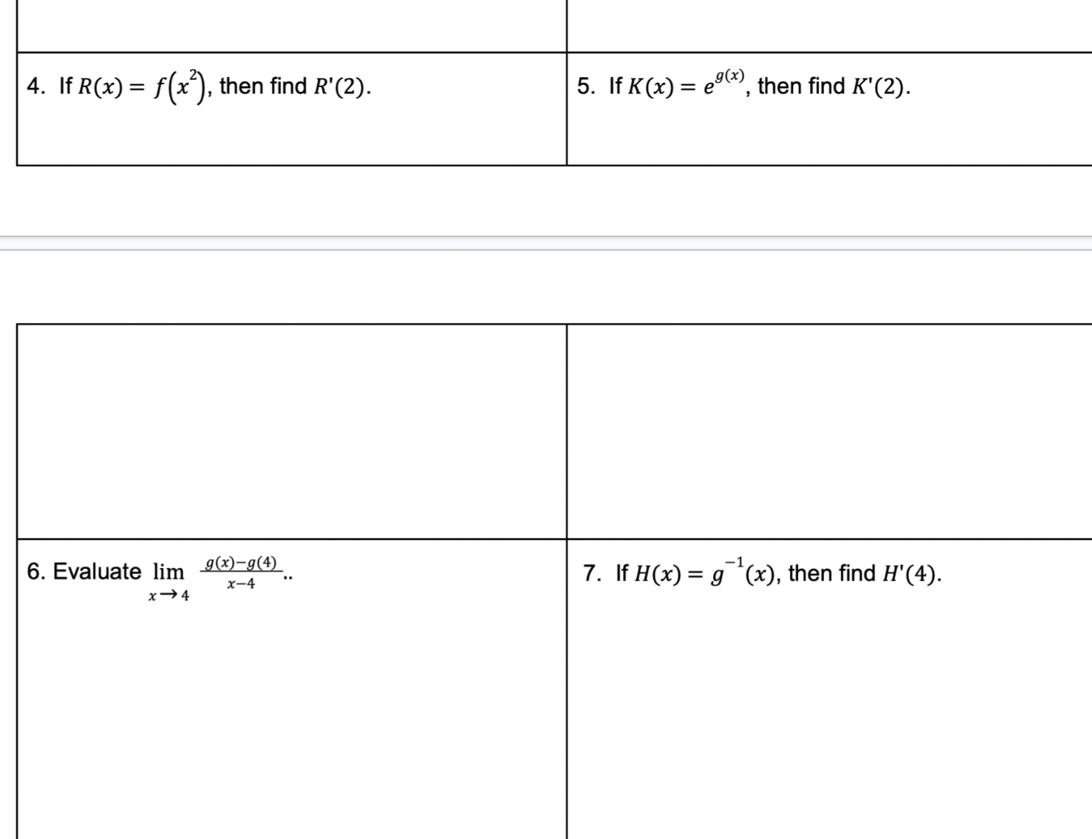 Solved If f and g are the functions whose graphs are 1. If | Chegg.com