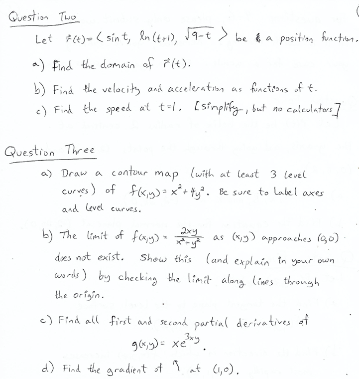 Solved Question A One For A 2 1 And To 3 1 Find Chegg Com