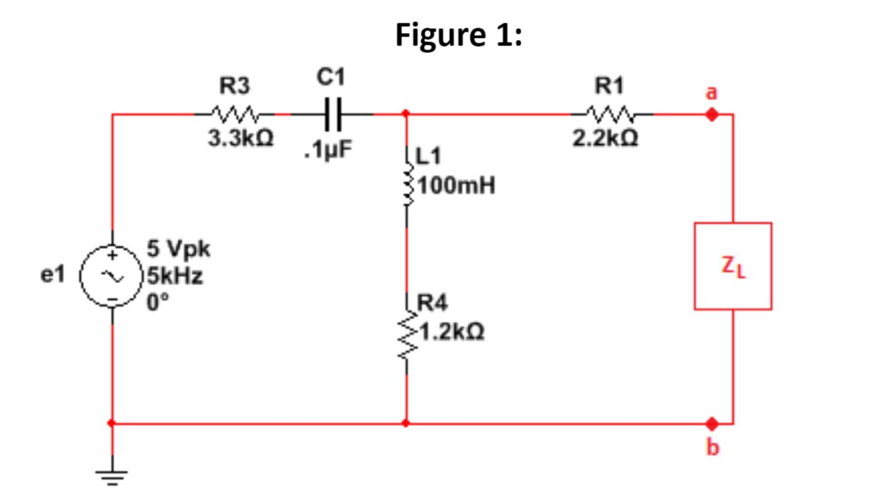 The Thevenin Equivalent Circuit and Maximum Power | Chegg.com