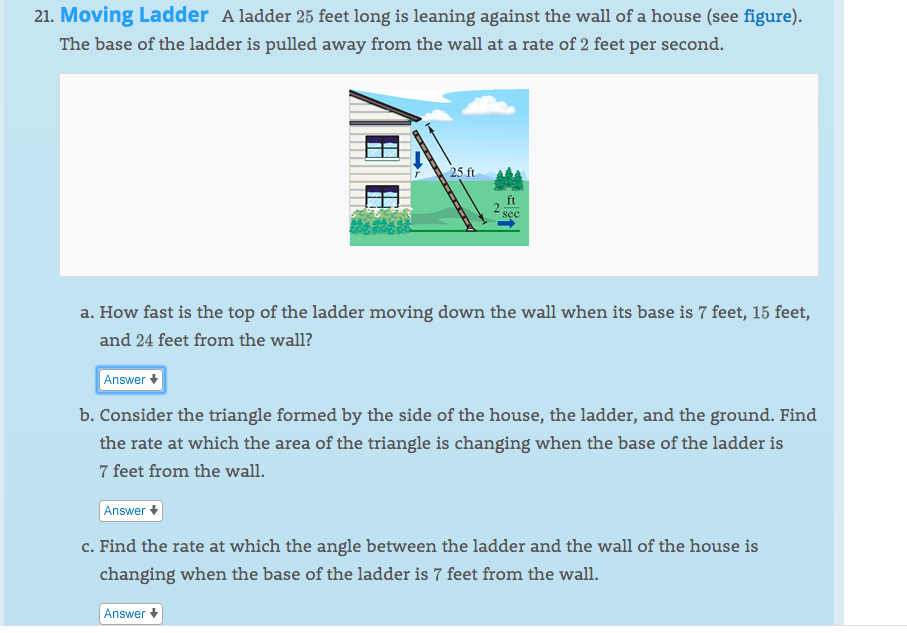 solved-21-moving-ladder-a-ladder-25-feet-long-is-leaning-chegg