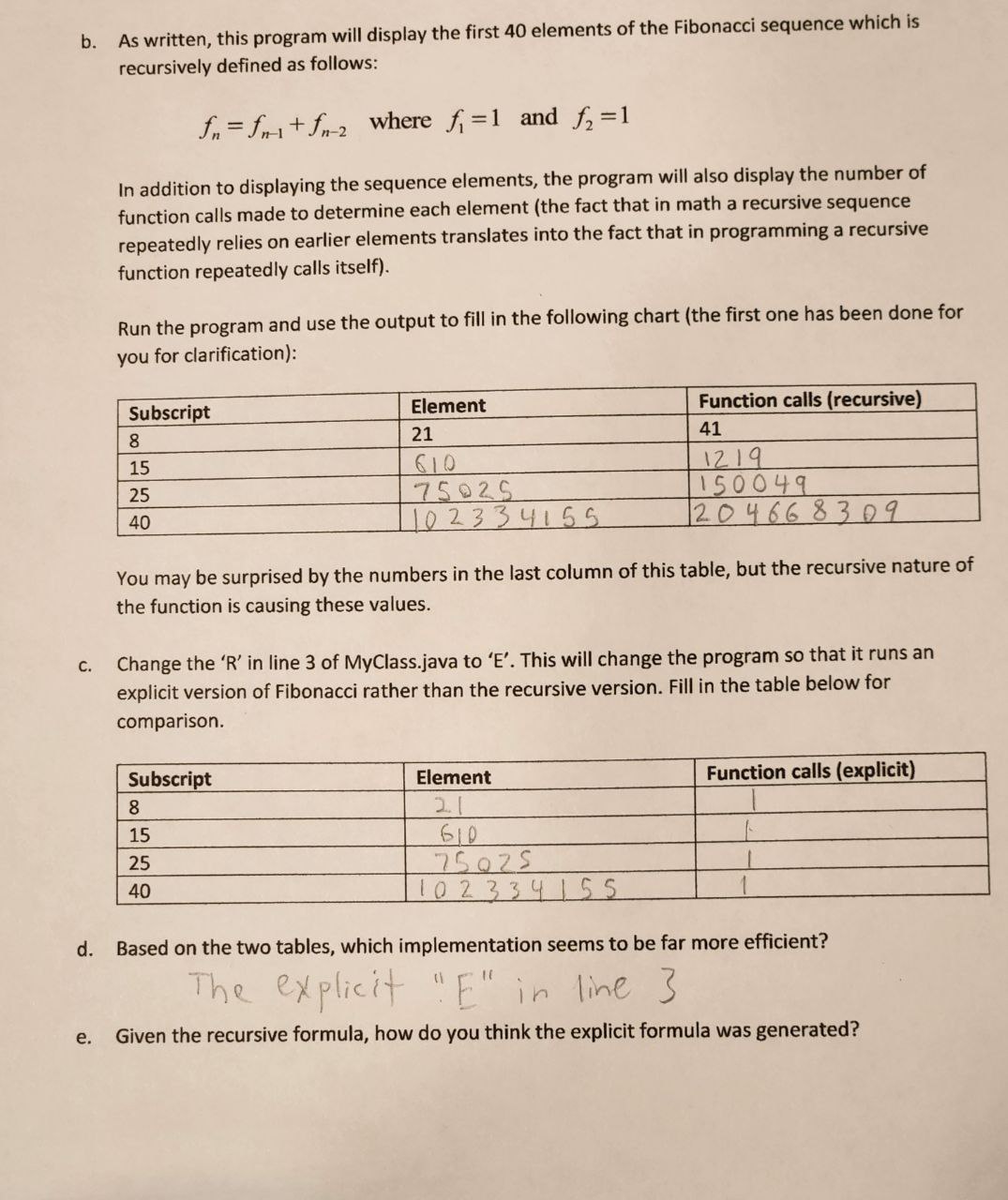 Solved b. As written, this program will display the first 40 | Chegg.com