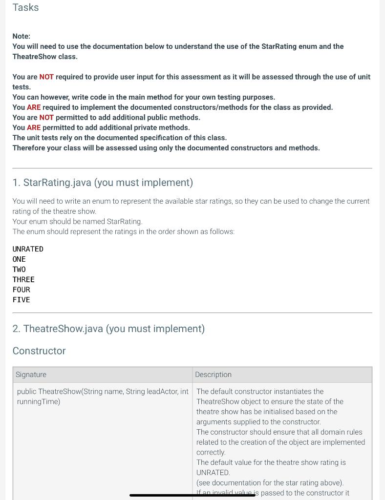 Solved In JAVA PLEASE You are tasked with writing a class | Chegg.com