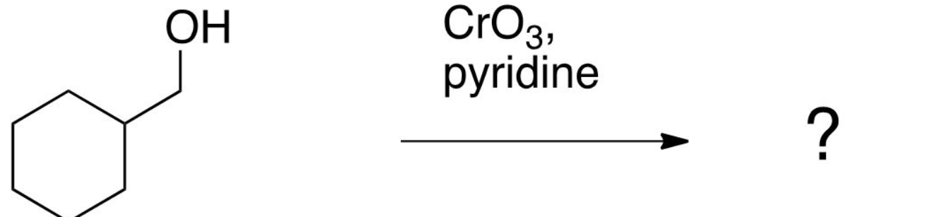 Solved CrO3, pyridine | Chegg.com