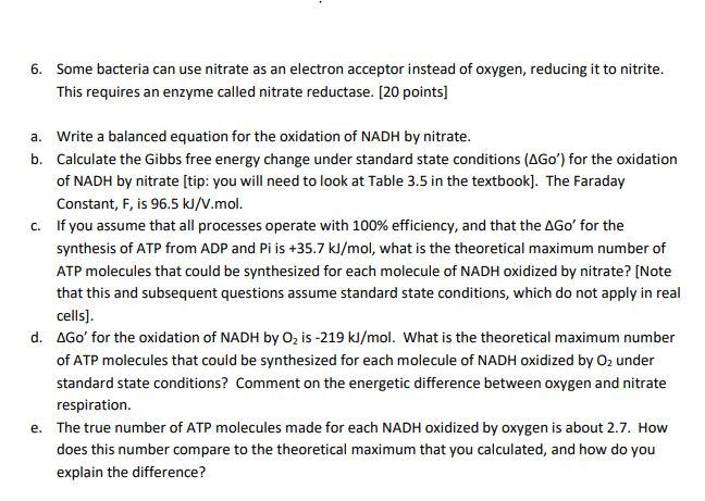 Solved BIOCHEMISTRY QUESTION!!! I Have Finished Parts A And | Chegg.com