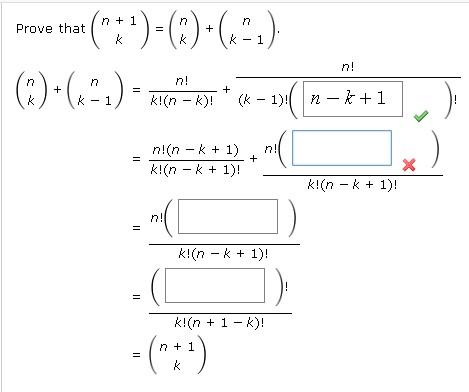Solved Prove that (n+1k)=(nk)+(nk−1). | Chegg.com