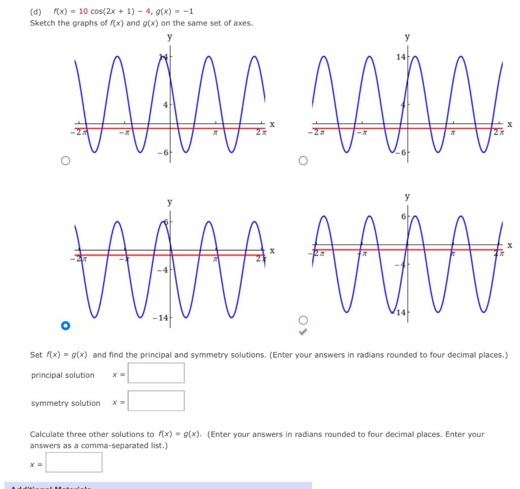 Solved or each part of the problem below, complete the | Chegg.com